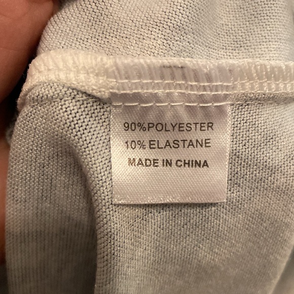 177. Temptation Long Sleeve V Neck Top XL Blue Multi - Picture 6 of 6